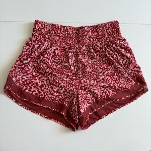 Athleta Mesh Racer Run High Rise 3" Short